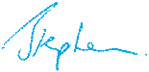 Stephen signature